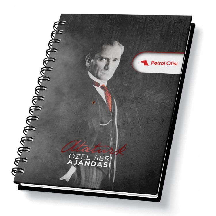 GAZİ TARİHLİ AJANDA (17X24 CM)