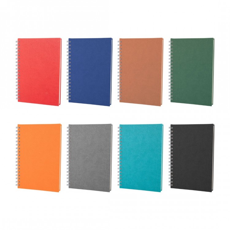 ELMADAĞ TURKUAZ TARİHLİ SPİRALLİ AJANDA (17X24 CM)