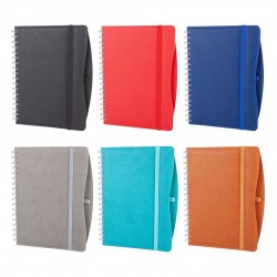 İVEDİK LACİVERT SPİRALLİ TARİHLİ AJANDA (17X24 CM)